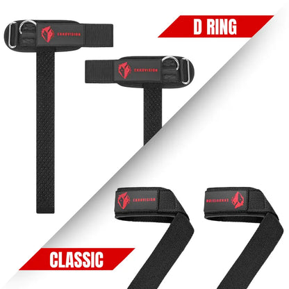 💪 Premium Classic & D-Ring Lifting Straps – Built for Heavy Pulls 🏋️‍♂️🔥