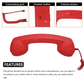 ⏰ Retro Telephone Handset – Unique gift for special occasions ✨
