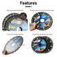 💎 4.5" Multi-Material Diamond Blade – Maximum Durability & Reliable Cutting 🛠️⚙️