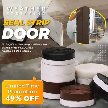 💥5m Door Seal Strip – Keep Out Dust, Insects & Noise – Self-Adhesive, Flexible & Universal Fit ✨