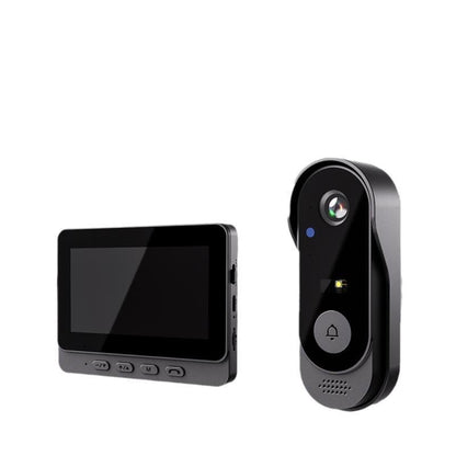 ⏰Doorbell Camera with Screen – Live View, Two-way Talk, Night Vision 🔔