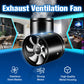 🥳2026 HOT SALE🥳💞50K+ SOLD!💥🔥💨 50% OFF! Pousbo® Super Suction Mute Exhaust Fan – Powerful airflow, ultra-quiet (<30dB). Easy to install, perfect for kitchen, bathroom & garage. No more lingering smells! 🛡️✨