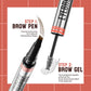 🎁1+1 gratis🌟 2-in-1 Augenbrauenstift mit Vier-Zack-Spitze & Augenbrauengel – Präzise Linien & Langanhaltendes Styling