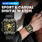 🔥 LED Backlight + Stopwatch – Multi-Function Sport & Casual Digital Watch ⌚️💪