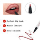 💄Wasserfester Matte Liquid Lip Liner & Lippenstift – Lang anhaltend, schnell trocknend, kussfest | 🎁 Nur für kurze Zeit: 1+1 Gratis