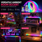 🌟 Faux Fur Neon Light Strip – 360° all-round glow ✨