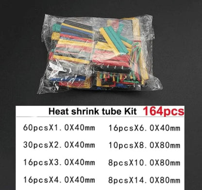 🔥 Schrumpfschlauch-Isolierhülsen-Kombinationsset - hochtemperaturbeständig, wasserdicht und leckagebeständig, genau auf mehrere Szenarien abgestimmt