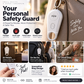 🛡️ Personal Safety Alarm Keychain – 130dB Emergency Siren, Flashlight & Strobe Light 🚨✨