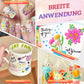 💅 Nail-Art-Pinselset mit 12 farbigen Pinseln – Präzisionspinsel für kreative Nageldesigns