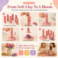 ✨ DIY Clay Flower Shaping Tool – Modular, Press Design, Creative Craft 🎨