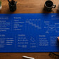🖥️Reusable Write‑On Large Desk Mat‑Multi‑Function Creative Planning Work Pad, Erasable Desk Pad for Sketching, Project Planning & Office Workspace