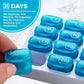 💊 Monthly Pill Organizer – Easy-Open Lids & Smart Storage 📅✨