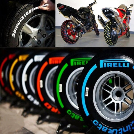 🔥 Waterproof Tire Paint Pen – Easy, Creative & Durable 🚗✨
