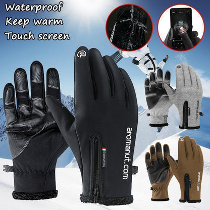 ❄️Winter Thermal Gloves for Men & Women – Warm Gloves for Cycling, Running & Driving