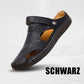 🏆🔥Große Größe Weiches Leder Männer Atmungsaktive Outdoor-Sandalen