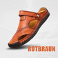 🏆🔥Große Größe Weiches Leder Männer Atmungsaktive Outdoor-Sandalen