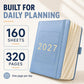 📓 2027 Planner – A5 Size, One Page Per Day with Dates – Perfect for Daily Notes and Future Reference ✨