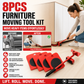 🎁 Furniture Moving Casters – Move Heavy Furniture with Ease! 🏡✨