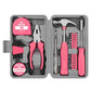 ⏰Portable 24-Piece Household Tool Kit – Storage Case Included, Hammer, Screwdriver, Pliers, Tape Measure & Bits for DIY Home Repairs