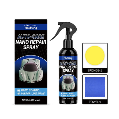 🚗Car Nano Repair Coating Spray for Automotive Scratch Repair Cleaning Polishing and Brightening