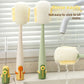 5-in-1 Bottle & Straw Cleaning Brush – Multifunctional Tool for Bottles, Cups, Straws (Cream White/Jasmine Green)-suhui