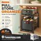 📦 2-Tier Pull-Out Shelf – Expandable Under Sink Organizer, Double Layer Sliding Storage Rack ✨