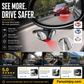 👀🚗Never miss road conditions with full panoramic view-HD Waterproof Dual-Sided Parking Mirror