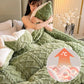 🛏️ Thickened Super Soft Warm Plush Winter Quilt – Cozy & Comfortable ✨