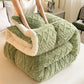 🛏️ Thickened Super Soft Warm Plush Winter Quilt – Cozy & Comfortable ✨