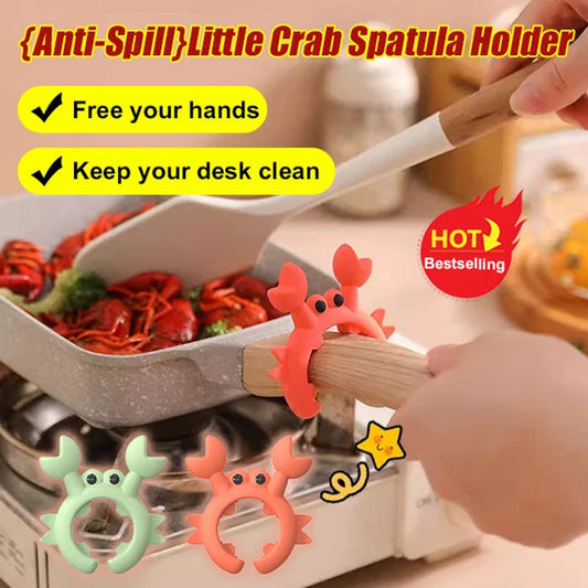 🥳 HOT SALE 🥳 💞 10K+ SOLD! Crab Utensil Holder – From £2.99! 🦀✨
