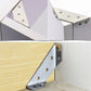 📢📢50% OFF !! ⏰UNIVERSAL STAINLESS STEEL FURNITURE CORNER BRACES — Triangular Stability Reinforcement | Rust-Proof Structural Support & Easy Install 🔧