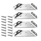 📢📢50% OFF !! ⏰UNIVERSAL STAINLESS STEEL FURNITURE CORNER BRACES — Triangular Stability Reinforcement | Rust-Proof Structural Support & Easy Install 🔧
