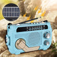 📻 Multi-function Hand Crank Portable Radio with Flashlight
