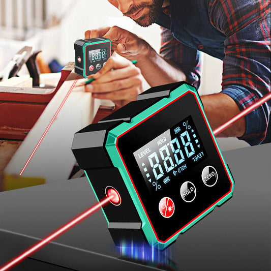 Frühlingsangebot: Kaufen Sie 2 und erhalten Sie 1 gratis🔥2-in-1 Magnetischer digitaler Laser-Neigungsmesser