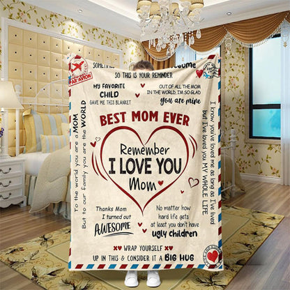 ⏰zeitlich begrenztes Angebot⏰ Ultraweiche kuschelige Flanell-Wärmedecke - EXPRESS LOVE TO MOM