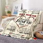 ⏰zeitlich begrenztes Angebot⏰ Ultraweiche kuschelige Flanell-Wärmedecke - EXPRESS LOVE TO MOM