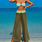3-teiliges Bademode-Set für Damen – Oberteil, Unterteil und Strandhose