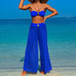 3-teiliges Bademode-Set für Damen – Oberteil, Unterteil und Strandhose