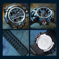 ⌚ 50% OFF NOW! 💦 Men's Multifunctional Waterproof Luminous Watch – 50M, Shockproof & Night Vision 🌃