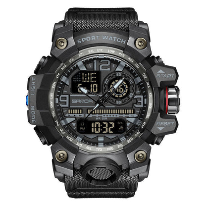 ⌚ 50% OFF NOW! 💦 Men's Multifunctional Waterproof Luminous Watch – 50M, Shockproof & Night Vision 🌃