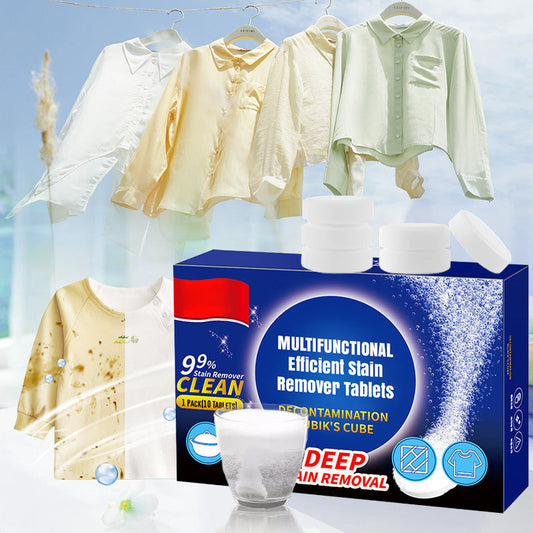 Multifunktionale, effiziente Fleckenentferner-Tabletten
