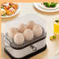 🎉 Multifunctional Egg Steamer with Clear Lid – Easy & Convenient Cooking 🥚✨
