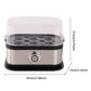🎉 Multifunctional Egg Steamer with Clear Lid – Easy & Convenient Cooking 🥚✨