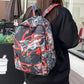 Stilvoll bedruckter Rucksack mit großer Kapazität