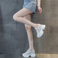 Mesh Hollow-Out Height-Increasing Chunky Sneakers