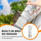 WASSERBASIERTE METALLIC-SILBER-FARBE MIT INTEGRIERTEM PINZEL