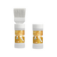 WASSERBASIERTE METALLIC-SILBER-FARBE MIT INTEGRIERTEM PINZEL