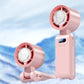 Tragbarer Handventilator mit Eiskühlung