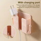 📢📢50% OFF !! ⏰Multi-Functional Desk Organiser & Phone Charging Station | Compact ABS Storage Box with Side Hooks for Remotes, Cables & Keys