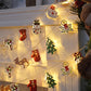 🎅 Mach dich bereit für Weihnachten: 50 % Rabatt – LED-Lichterkette mit Weihnachtsmann